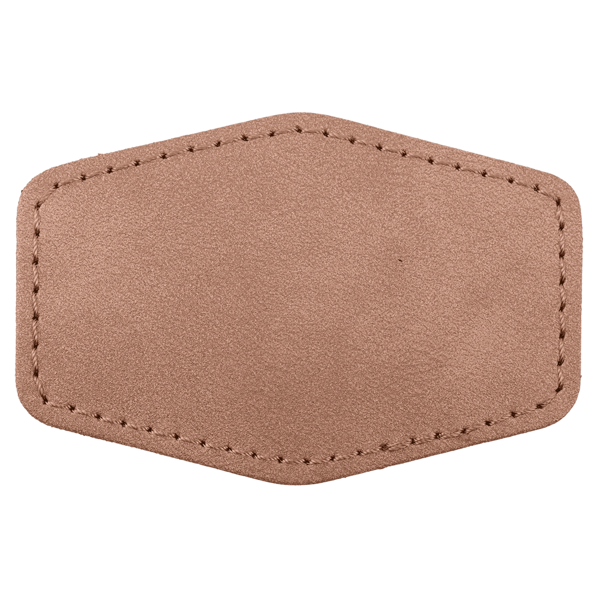 3" x 2" Premier Leatherette Hex Patch - Creekside Collection