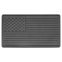 A 1 3/4" x 3 1/4" American Flag PVC Patch representing various causes - Adhesive included
