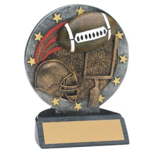 All-Star Resin Trophy - Custom Engraved Award