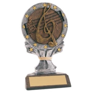 All-Star Resin Trophy - Custom Engraved Award