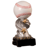 Baseball Encore Resin Trophy - Custom Engraved Award