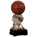Basketball Encore Resin Trophy - Custom Engraved Award