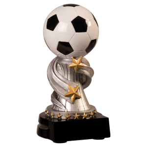 Soccer Encore Resin Trophy - Custom Engraved Award