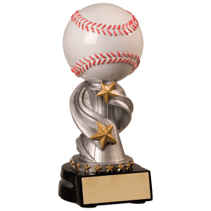 Baseball Encore Resin Trophy - Custom Engraved Award