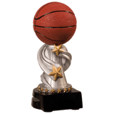 Basketball Encore Resin Trophy - Custom Engraved Award