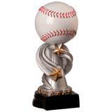 Baseball Encore Resin Trophy - Custom Engraved Award