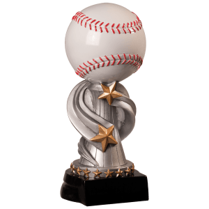 Baseball Encore Resin Trophy - Custom Engraved Award