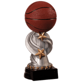 Basketball Encore Resin Trophy - Custom Engraved Award