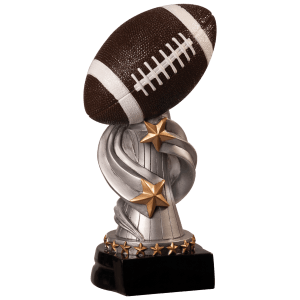 Football Encore Resin Trophy - Custom Engraved Award