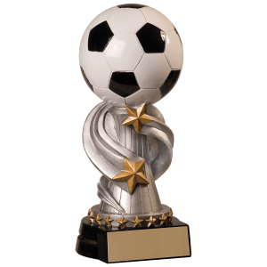 Soccer Encore Resin Trophy - Custom Engraved Award