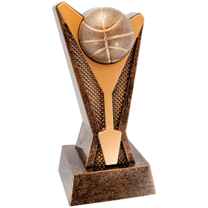 Basketball Rock Award Resin Trophy - Custom Engraved Award