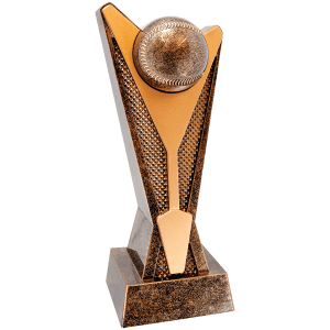 Baseball/Softball Rock Award Resin Trophy - Custom Engraved Award