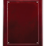 High-Lustr Plaque with Acrylic Engraving Plate - Custom Engraved Plaque