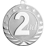 Silver Bright Starbrite Medal - Custom Engraved Award