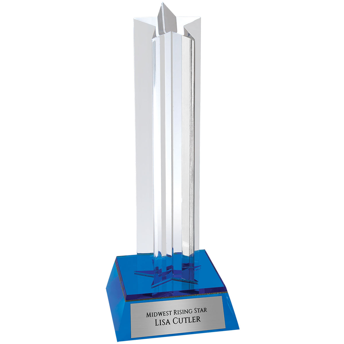 Star Column Acrylic - Custom Engraved Award
