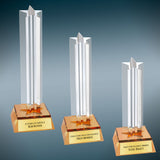 Star Column Acrylic - Custom Engraved Award