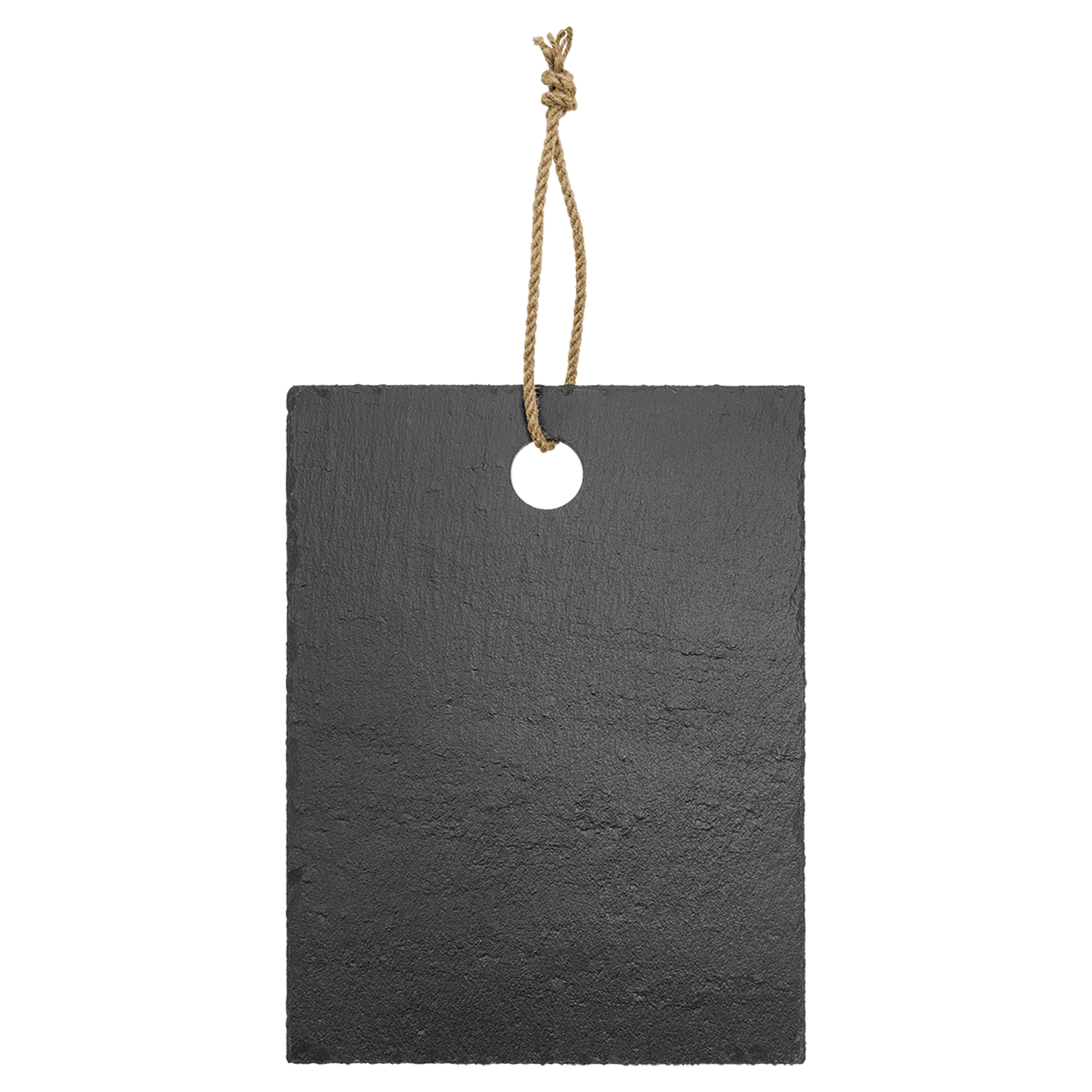 Rectangle Slate Cutting Board with Hanger String - Laser Engraved Kitchen