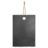 Rectangle Slate Cutting Board with Hanger String - Laser Engraved Kitchen