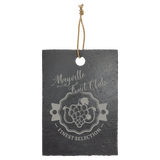 Rectangle Slate Cutting Board with Hanger String - Laser Engraved Kitchen