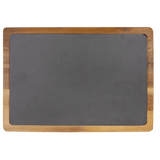 Acacia Wood and Slate Cutting Board - Laser Engraved Kitchen