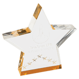 Star Performance Acrylic - Custom Engraved Award