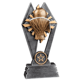 Basketball Sun Ray Resin Trophy - Custom Engraved Award