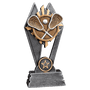 Lacrosse Sun Ray Resin Trophy - Custom Engraved Award