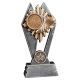 Track Sun Ray Resin Trophy - Custom Engraved Award