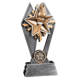 Victory Sun Ray Resin Trophy - Custom Engraved Award