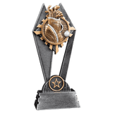 Golf Sun Ray Resin Trophy - Custom Engraved Award
