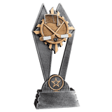Hockey Sun Ray Resin Trophy - Custom Engraved Award