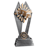 Music Sun Ray Resin Trophy - Custom Engraved Award