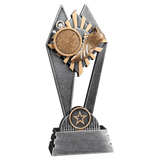 Track Sun Ray Resin Trophy - Custom Engraved Award