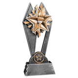 Victory Sun Ray Resin Trophy - Custom Engraved Award