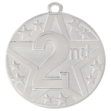 Silver Superstar Medal - Custom Engraved Award