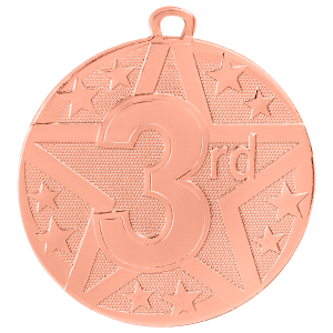 Bronze Superstar Medal - Custom Engraved Award