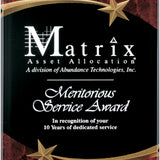 Shooting Star Acrylic Plaque - Custom Engraved Award