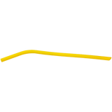 Yellow Small Silicone Straw - Laser Engraved Gift
