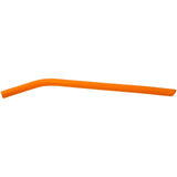 Orange Silicone Tumbler Straw 7/16 - Laser Engraved Drinkware
