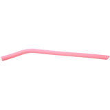 Pink Large Silicone Straw - Laser Engraved Gift