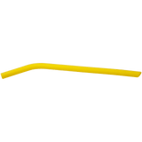 Yellow Large Silicone Straw - Laser Engraved Gift