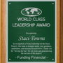Value Oak Finish Plaque - Custom Engraved Plaque
