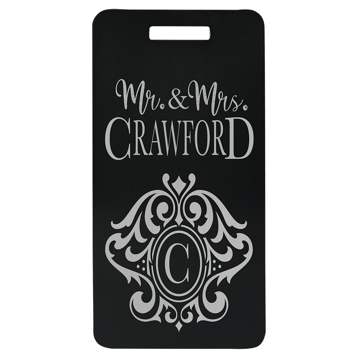 Luggage Tag - Aluminum - Laser Engraved Gift