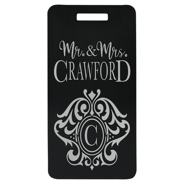 Luggage Tag - Aluminum - Laser Engraved Gift