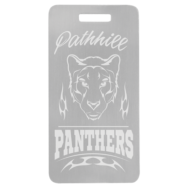 Luggage Tag - Aluminum - Laser Engraved Gift