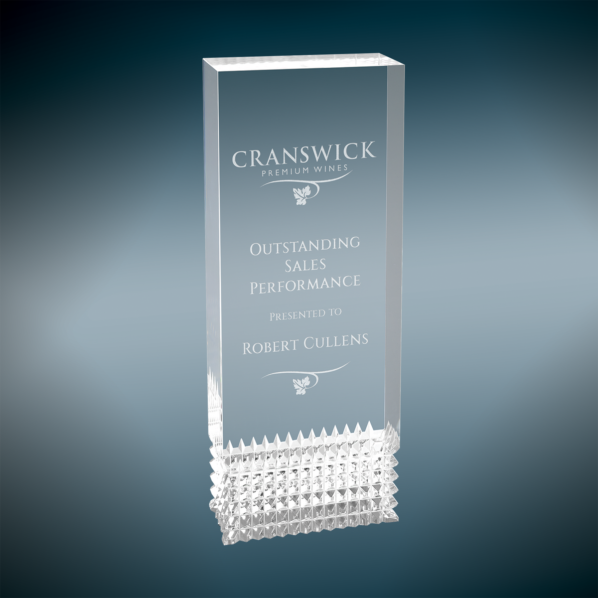 Tribute Acrylic - Custom Engraved Award