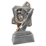 Baseball/Softball Triumph Resin Trophy - Custom Engraved Award