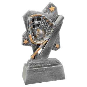 Baseball/Softball Triumph Resin Trophy - Custom Engraved Award