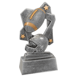 Football Triumph Resin Trophy - Custom Engraved Award