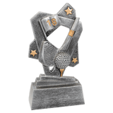 Golf Triumph Resin Trophy - Custom Engraved Award